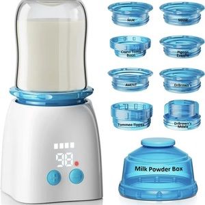 Bottle Warmer,Portable Bottle Warmer with 8 Adapters